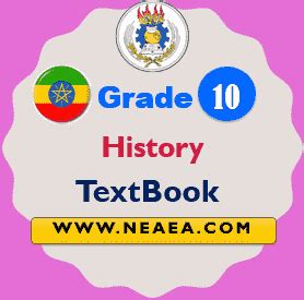  History is a social science subject. . Ethiopian grade 10 history textbook pdf